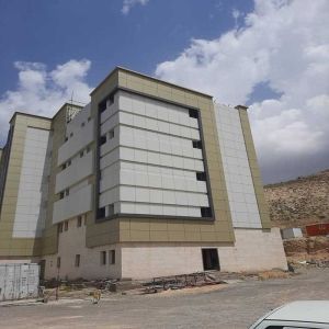 دی کلینیک ملکشاهی ایلام پروژه درب پلی وود بیمارستانی